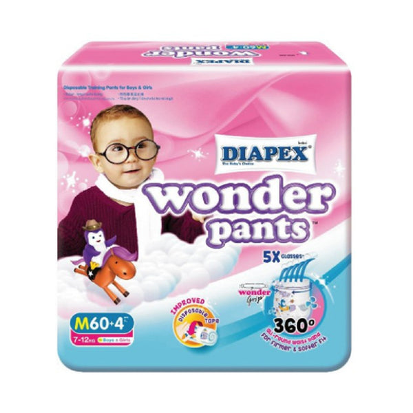 Diapex Wonder Pants (Medium) 60pcs/pack (highest price)