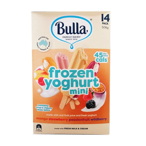 Bulla Mini Frozen Yogurt (97% Fat Free and Reduced Sugar) 1pack (highest price)