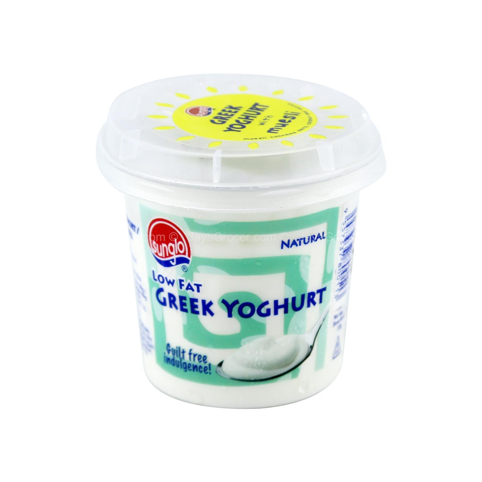 Sunglo Low Fat Natural Greek Yogurt 135g