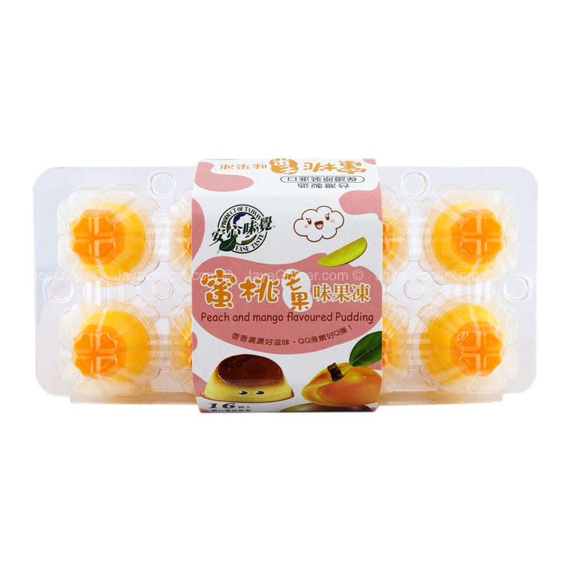 En Tzer Peach Mango Flavor Pudding 255g