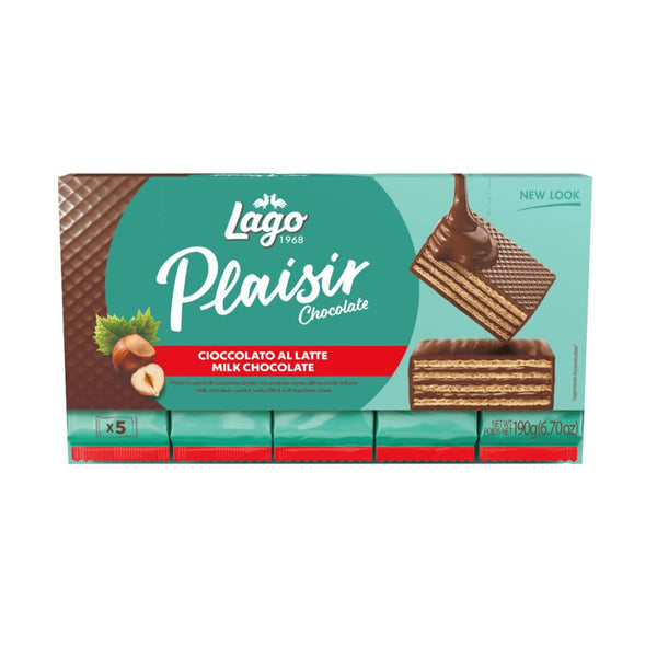 Gastone Lago Milk Choco Hazel Chocolate Wafer Multipack 190g