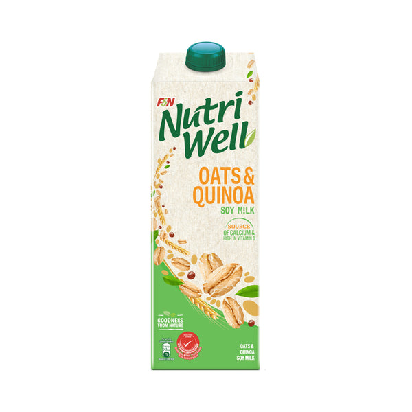 Nutriwell Oat & Quinoa Soy Milk 1L