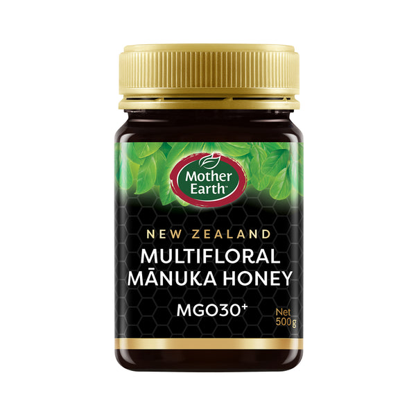 Mother Earth Multifloral Manuka Honey MGO30+ 500g