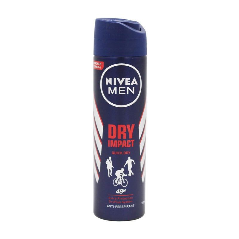 Nivea Men Dry Impact Anti Perspirant Spray 150ml