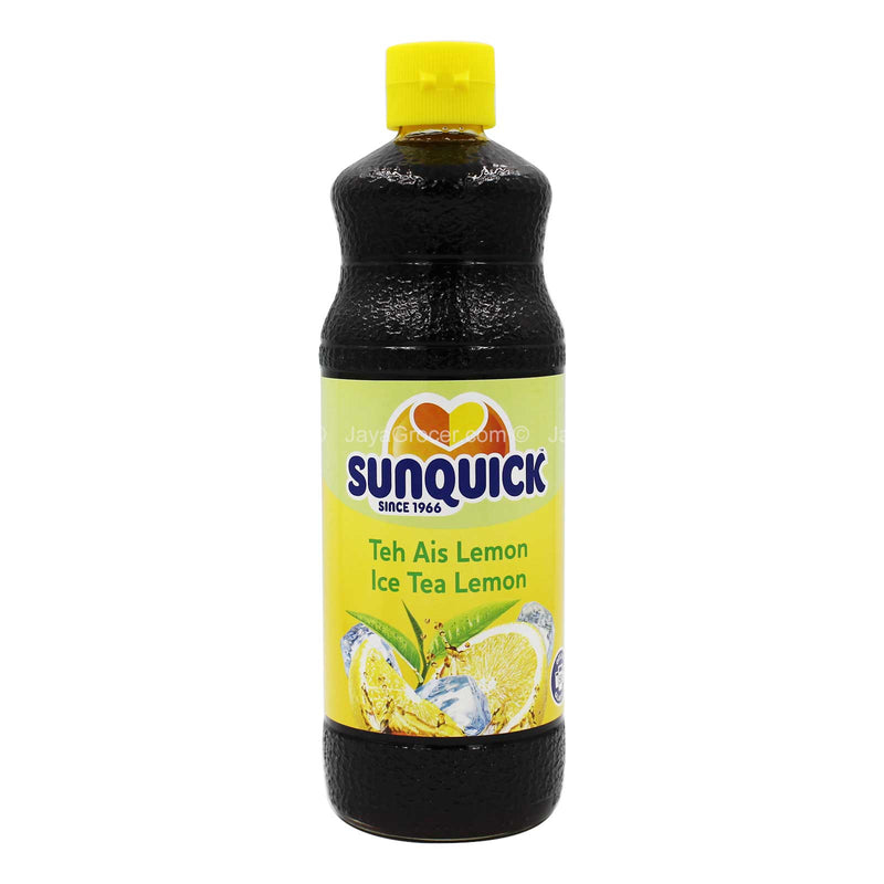 Sunquick Ice Lemon Tea Jumbo Fruit Drink Base 800ml