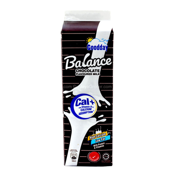 Goodday Balance Pasteurised Low Fat Chocolate Milk 1L