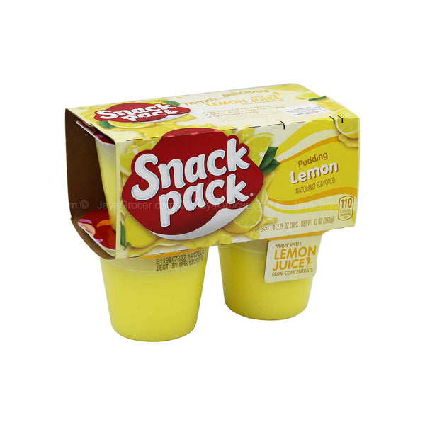 Snack Pack Lemon Pudding 368g