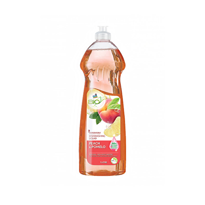 Goodmaid Bio Dishwashing Liquid Peach and Pomelo Scent 1L