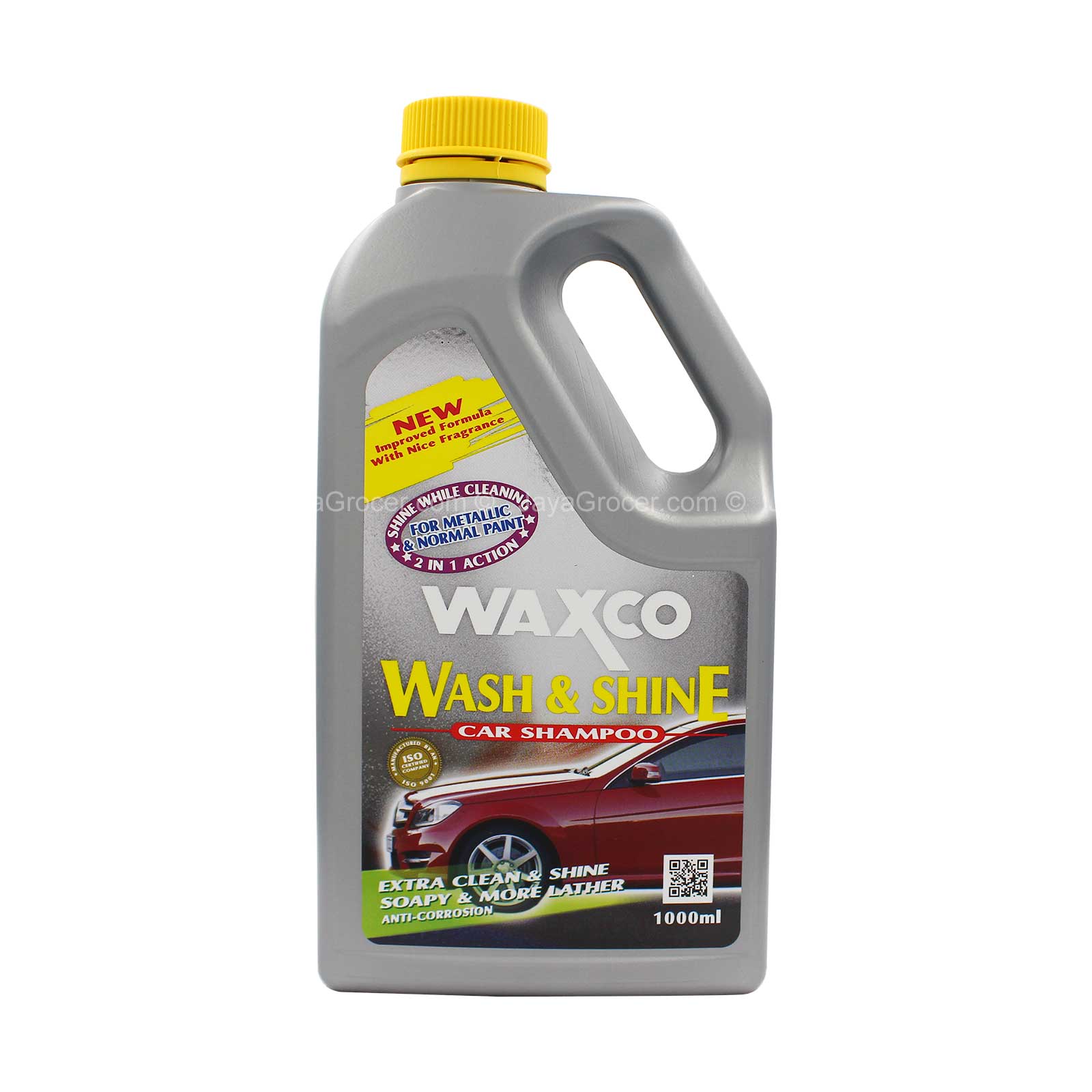 WAXCO WASH & SHINE CAR SHAMPOO 1000ML *1