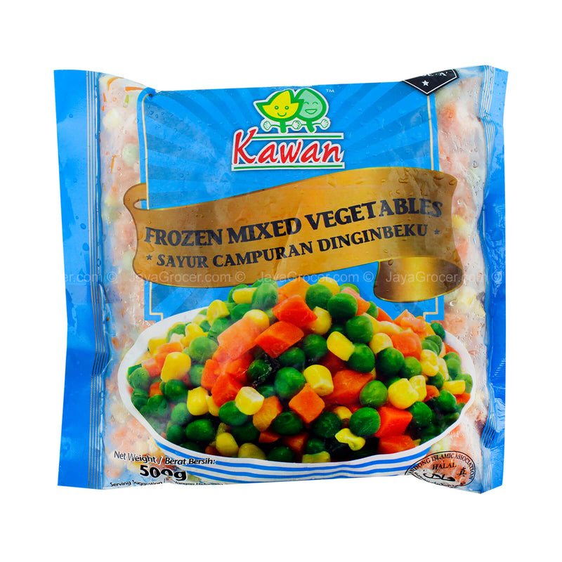 Kawan Frozen Mixed Vegetables 500g