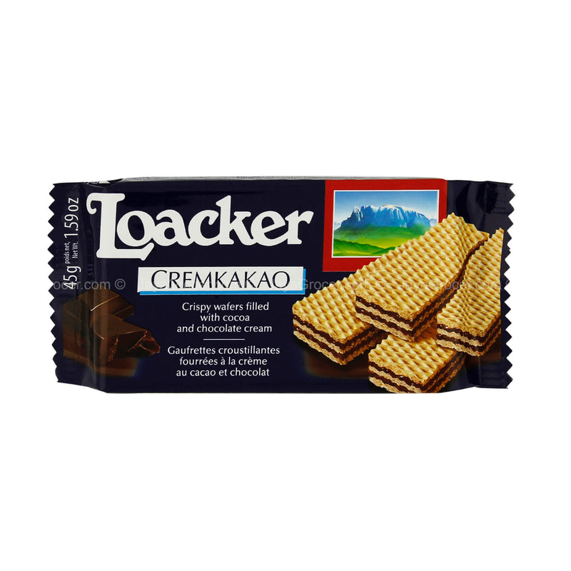 Loacker Cremkakao Wafer Biscuit 45g