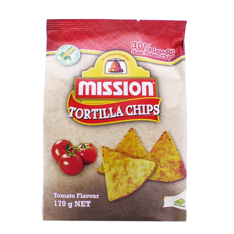 Mission Tortilla Chips Tomato Flavour 170g