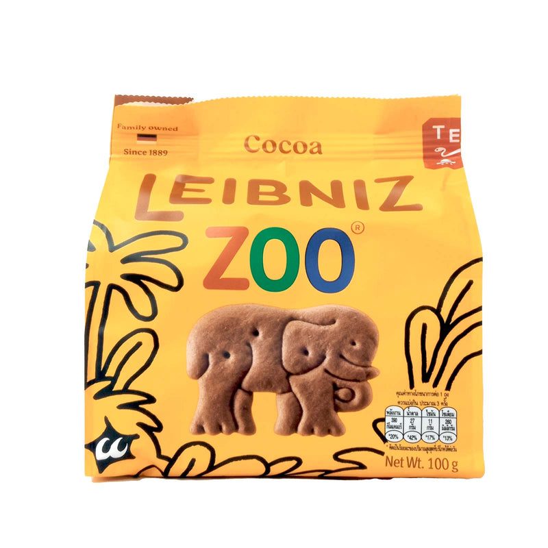 Bahlsen Zoo Jungle Animals Biscuits with Cocoa 100g