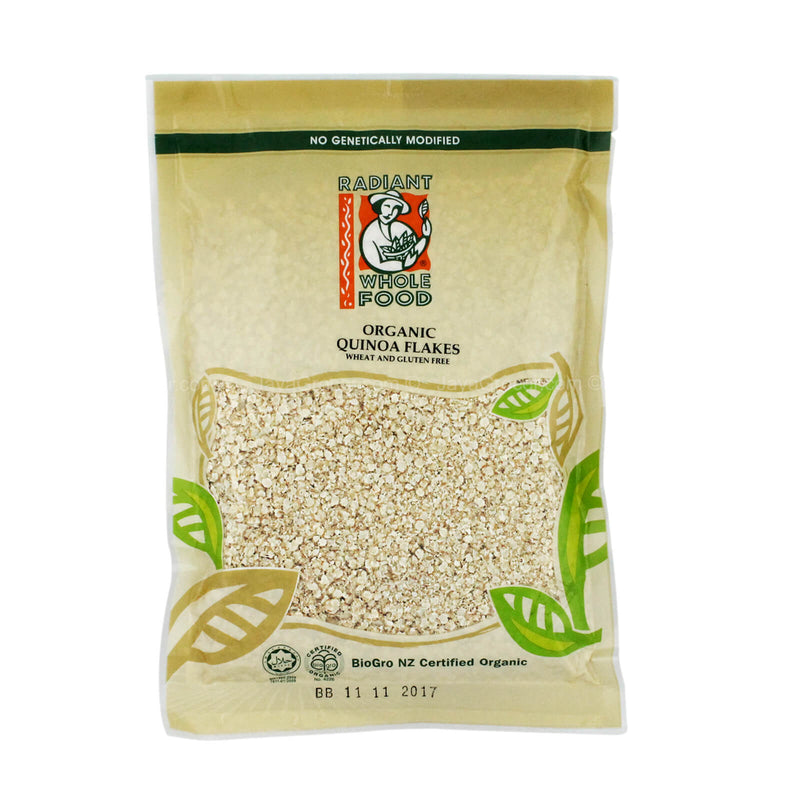 Radiant Whole Food Organic Quinoa Flakes 300g