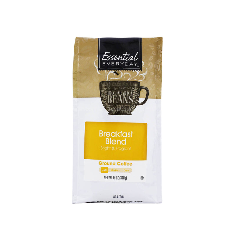 Essential Everyday Breakfast Blend Ground Coffee 340g