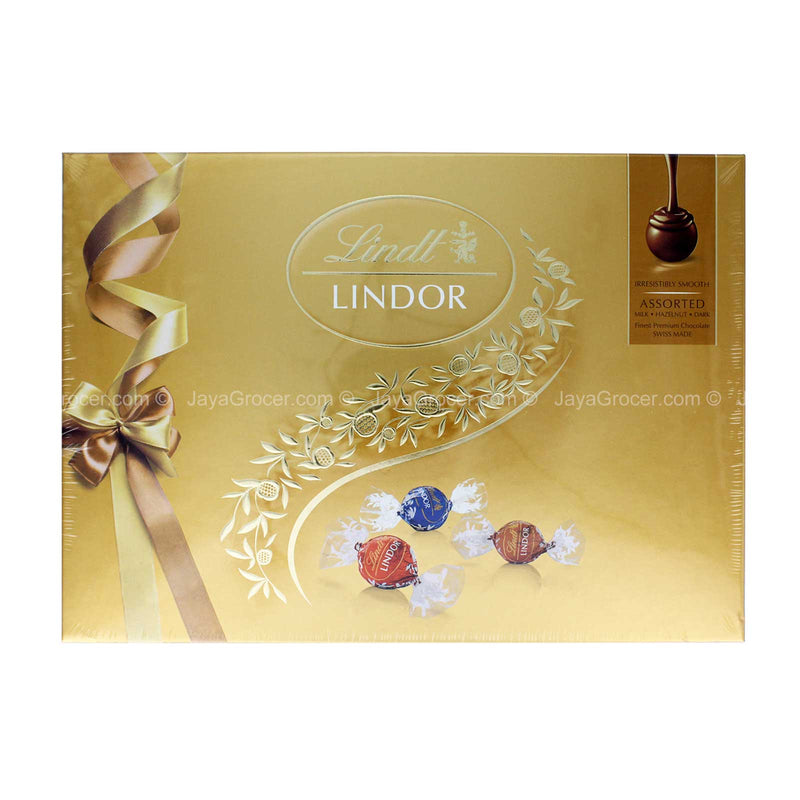 Lindt Lindor Assorted Chocolate Gift Box 168g