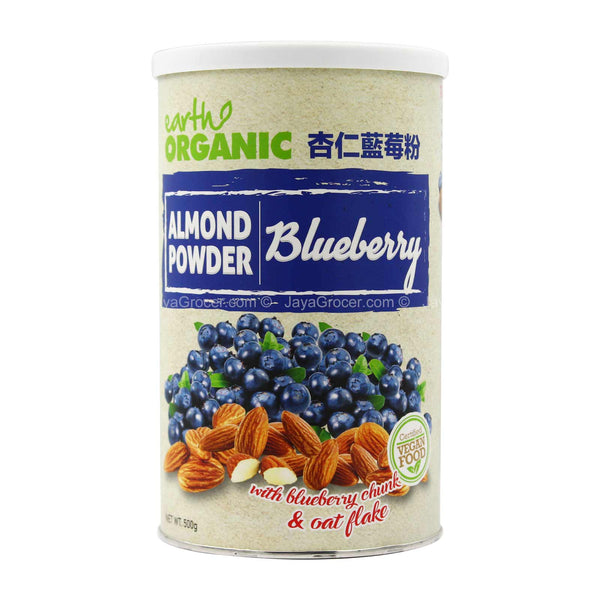 Earth Organic Blueberry Almond Powder 500g