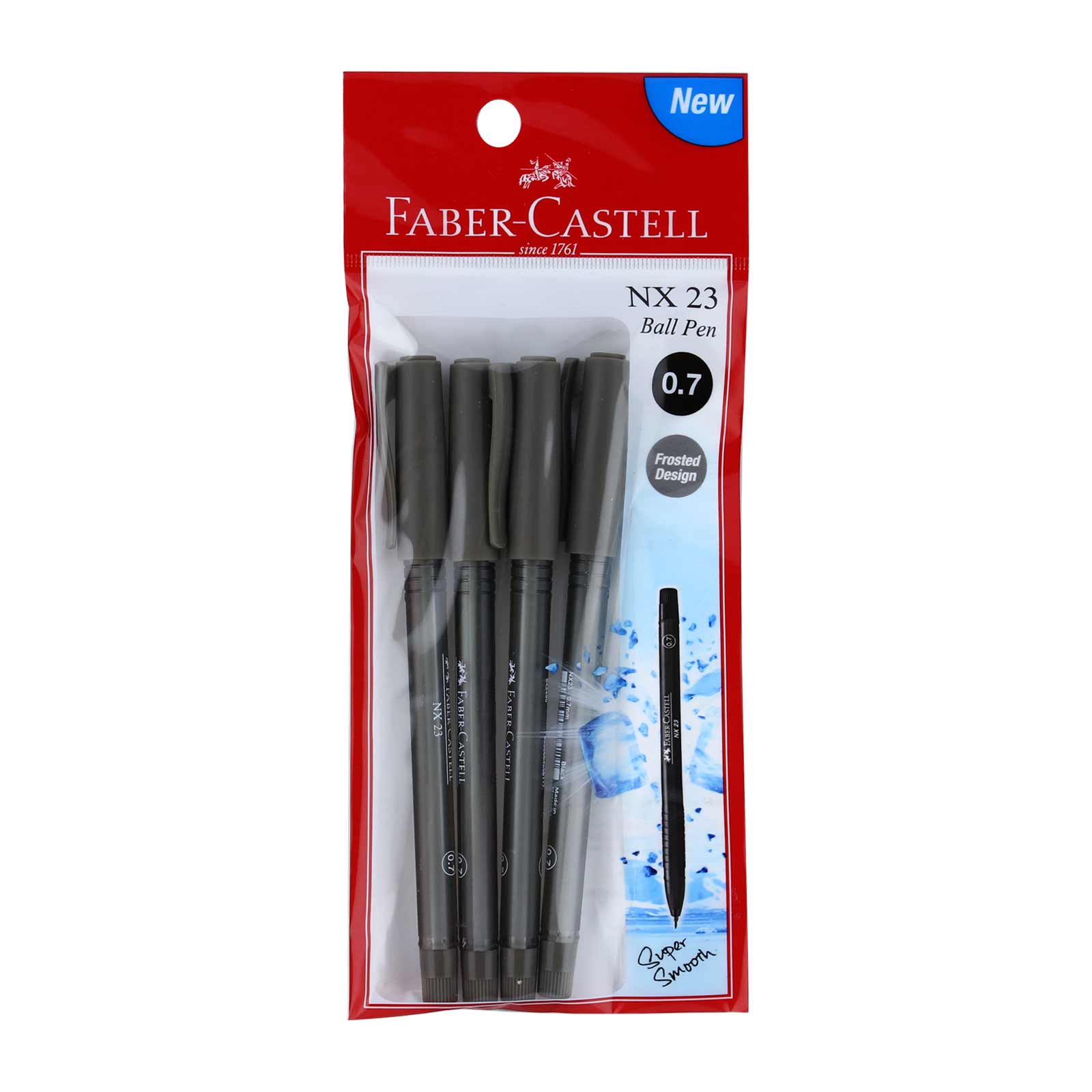 Faber-Castell NX 23 Black Ball Pen 0.7 1unit – Jaya Grocer | Plaza