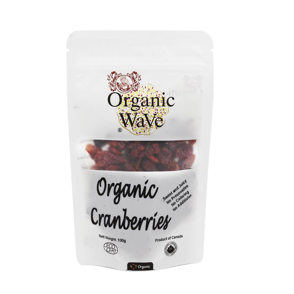 Ma Ma Mi Organic Wave Organic Cranberries 100g