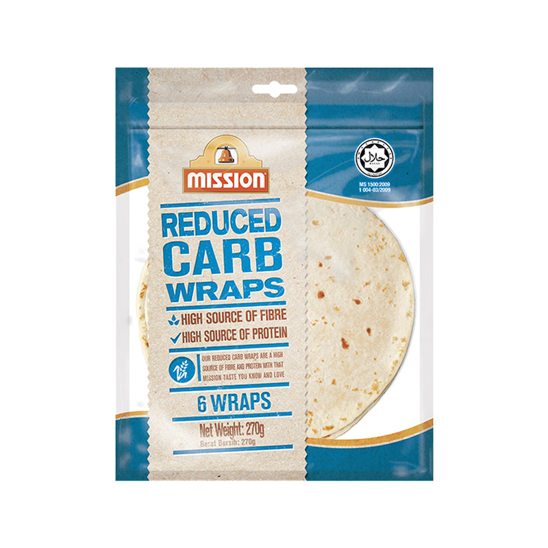Mission Reduced Carb Wraps 270g