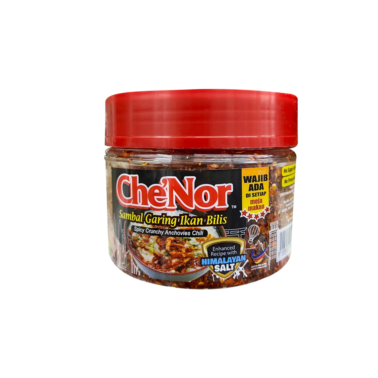 Che Nor Sambal Ikan Bilis 160g