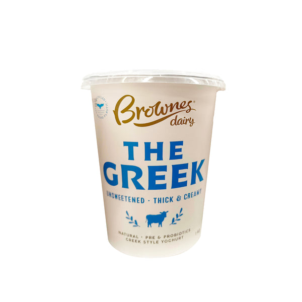 Brownes Greek Style Yoghurts 1kg