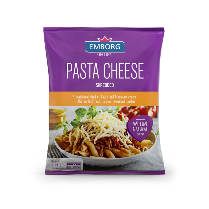 Emborg Pasta Cheese Shredded 200g