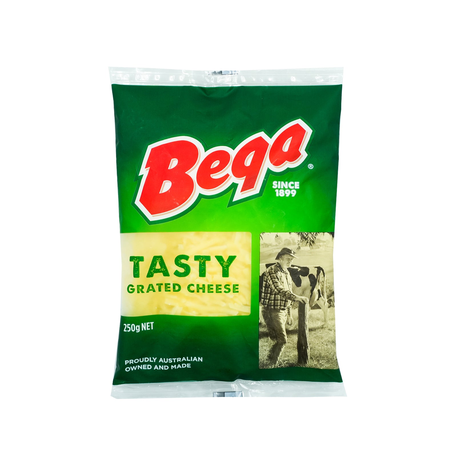 Bega Tasty Cheddar Shredded 250g