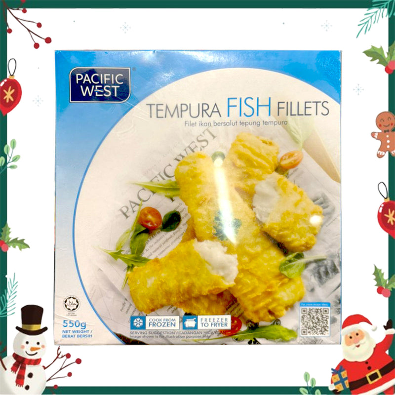 Pacific West Tempura Fish Fillets 550g