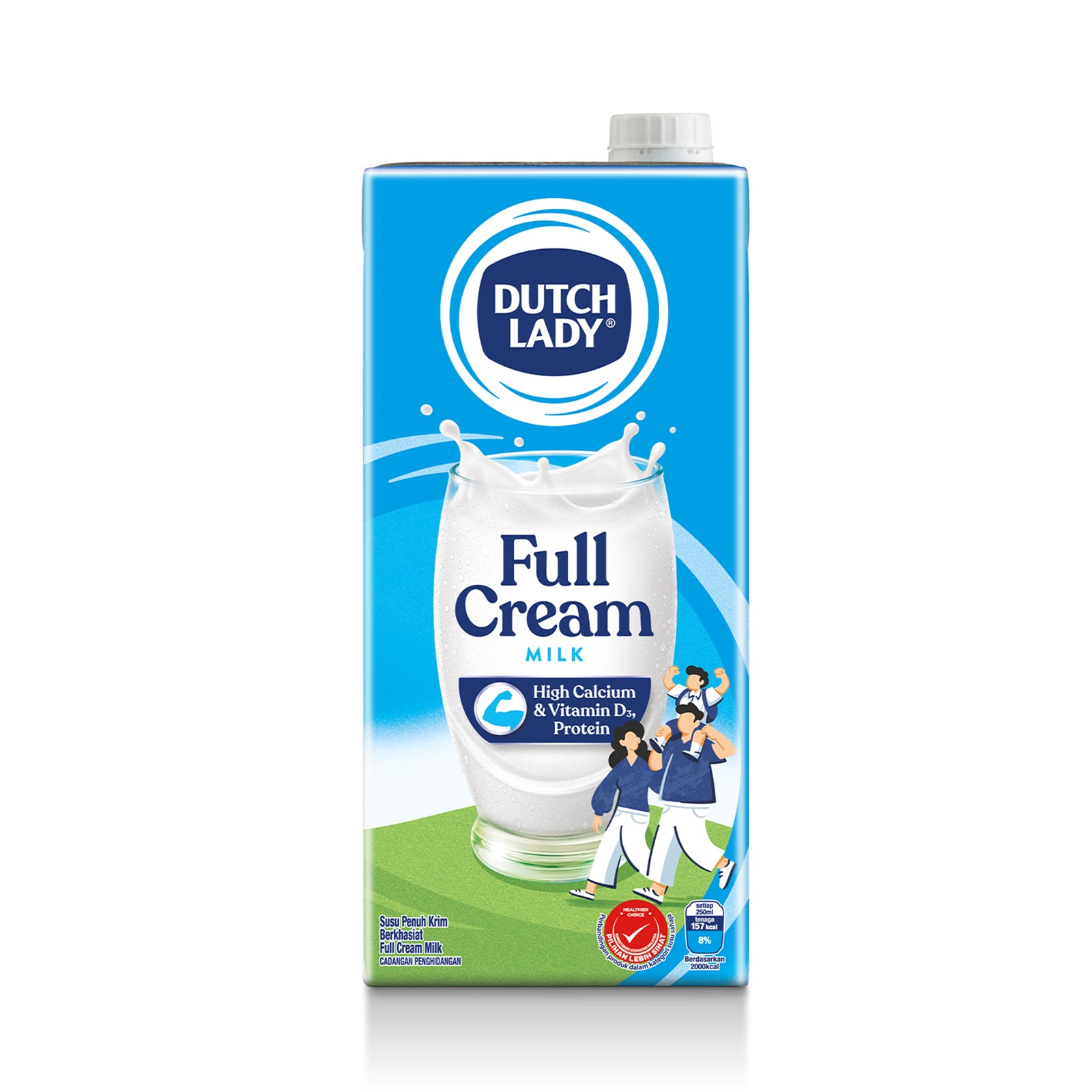 Dutch Lady UHT Full Cream Milk 1L