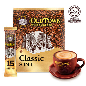 Old Town Classic 3 in 1 White Coffee 31.6g x 15