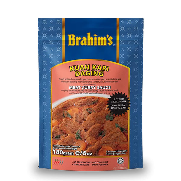 Brahim's Curry Meat Paste 180g