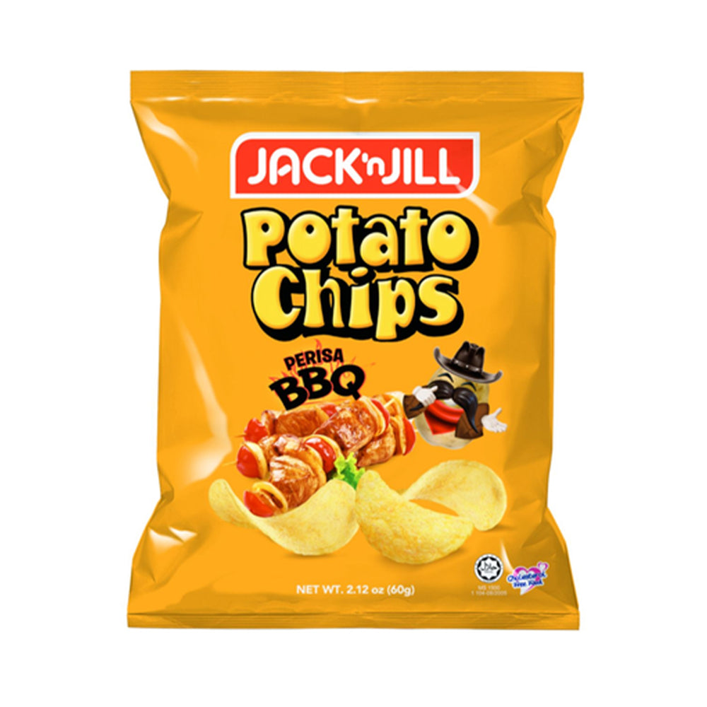 Jack and Jill Potato Chips Barbecue Flavour 60g