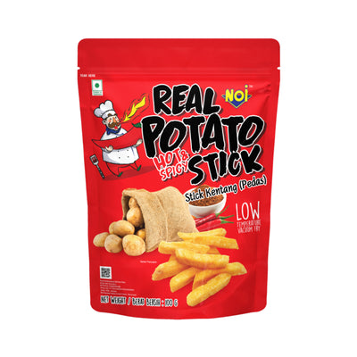 NOI Real Potato Stick Hot and Spicy 100g
