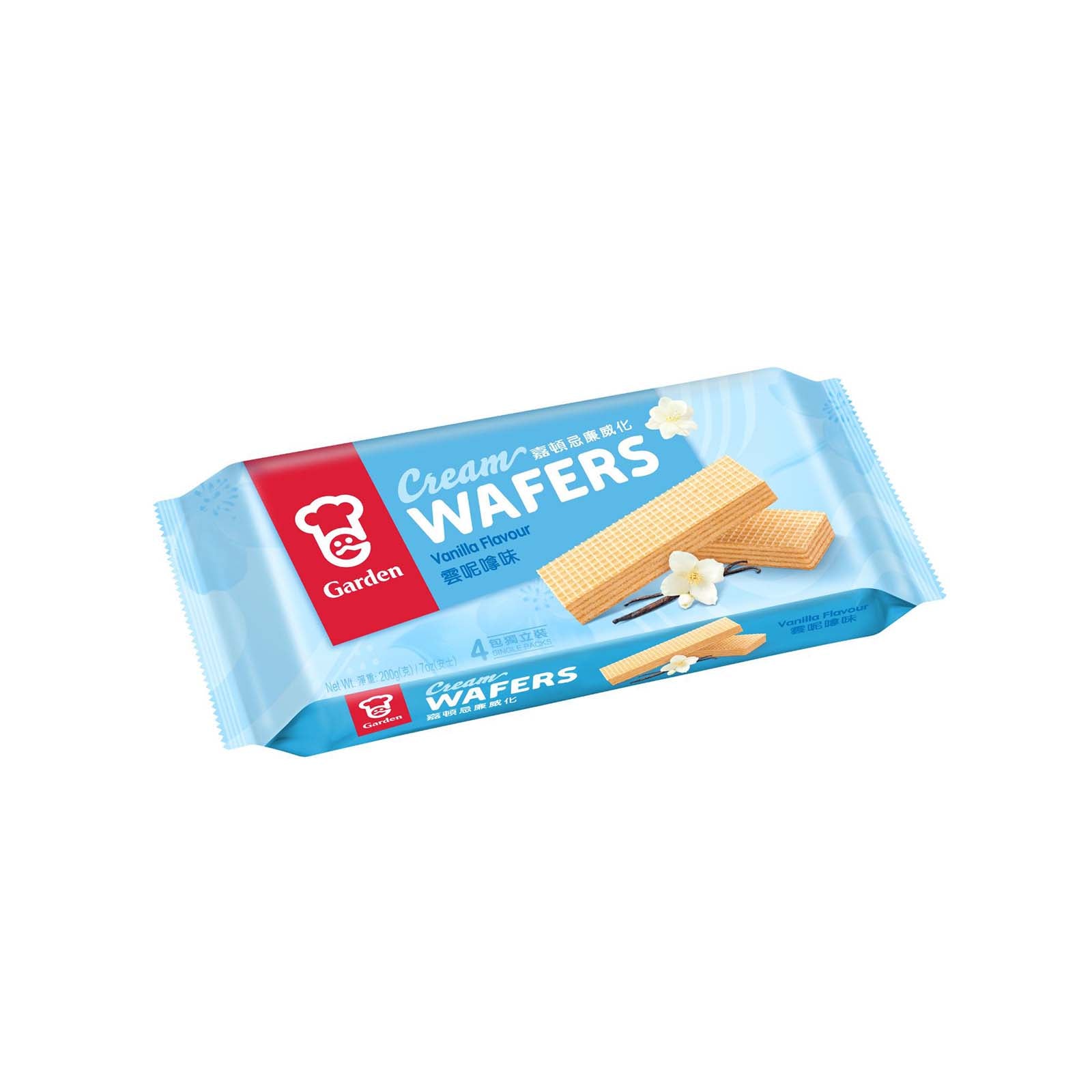 Garden Vanilla Cream Wafers 200g