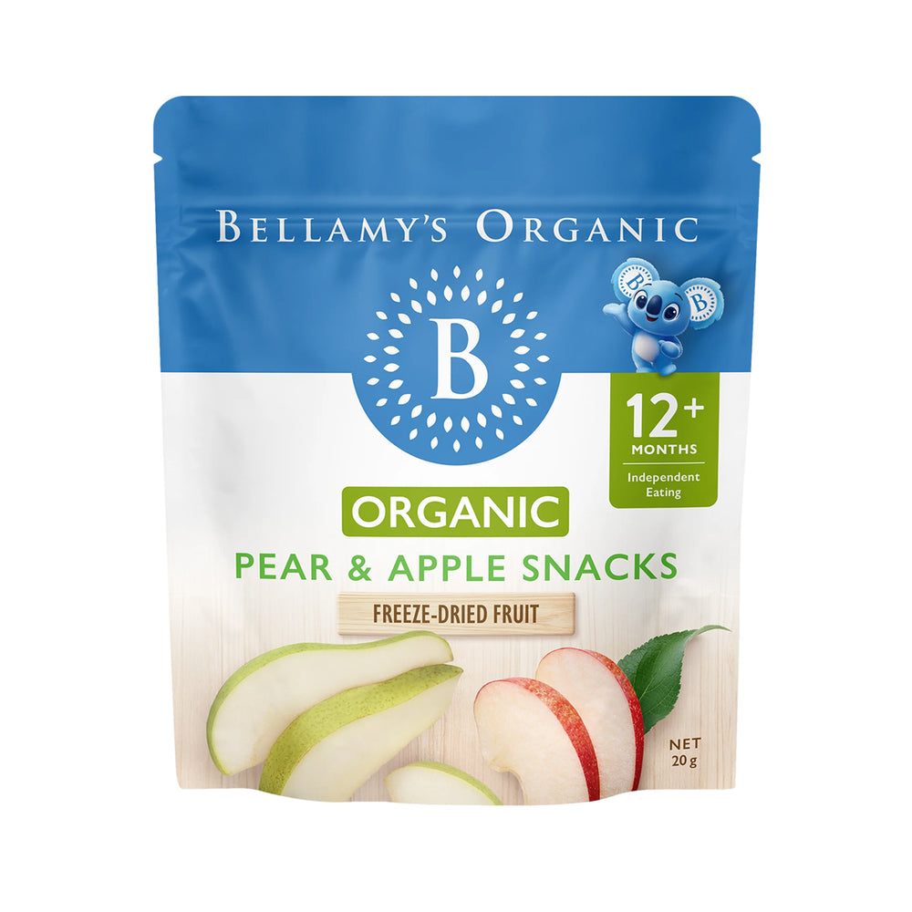 Bellamys Organic Apple & Pear 20g