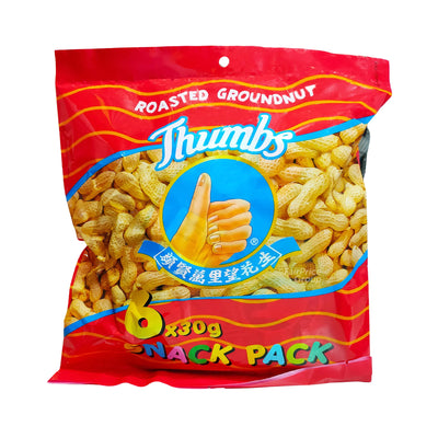 Hand Brand Roasted Groundnut Snack Pack 30g x 6