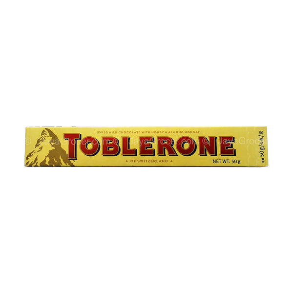 Toblerone Swiss Milk Chocolate Nuogat 50g (highest price)