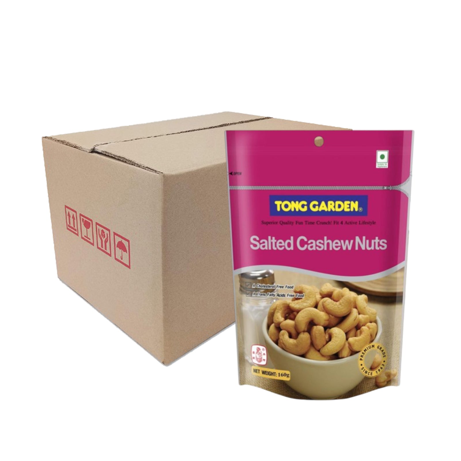 Tong Garden Saled Cashew Nuts 160g