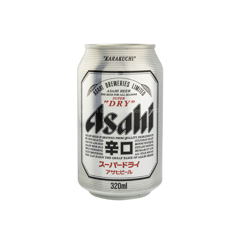 Asahi Super Dry Beer Can 350ml