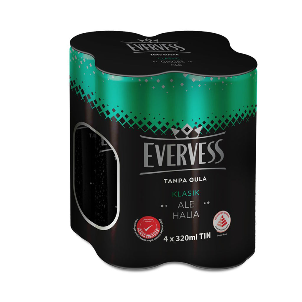 Evervess Ginger Ale Can 320ml