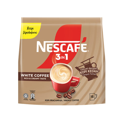 Nescafe 3 In 1 Instant White Coffee 32g x 15