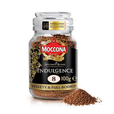 Moccona Indulgence Intensity 8 Freeze Dried Instant Coffee 100g