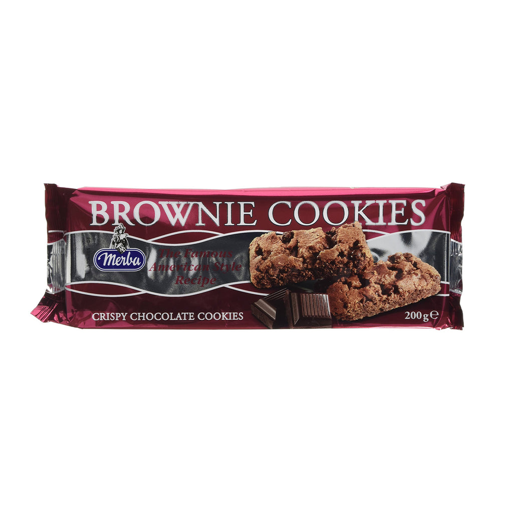Merba The Famous American Style Brownie Cookies 200g