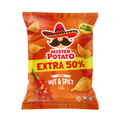 Mr Potato Hot & Spicy Chips 60g