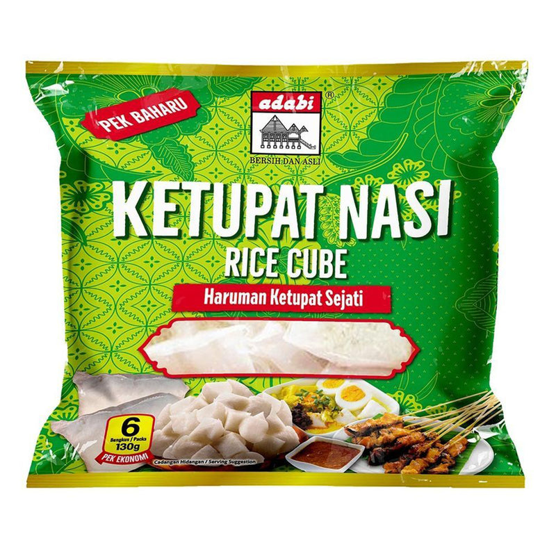 Adabi Rice Cube Economy Pack (Ketupat Nasi) 130g x 6
