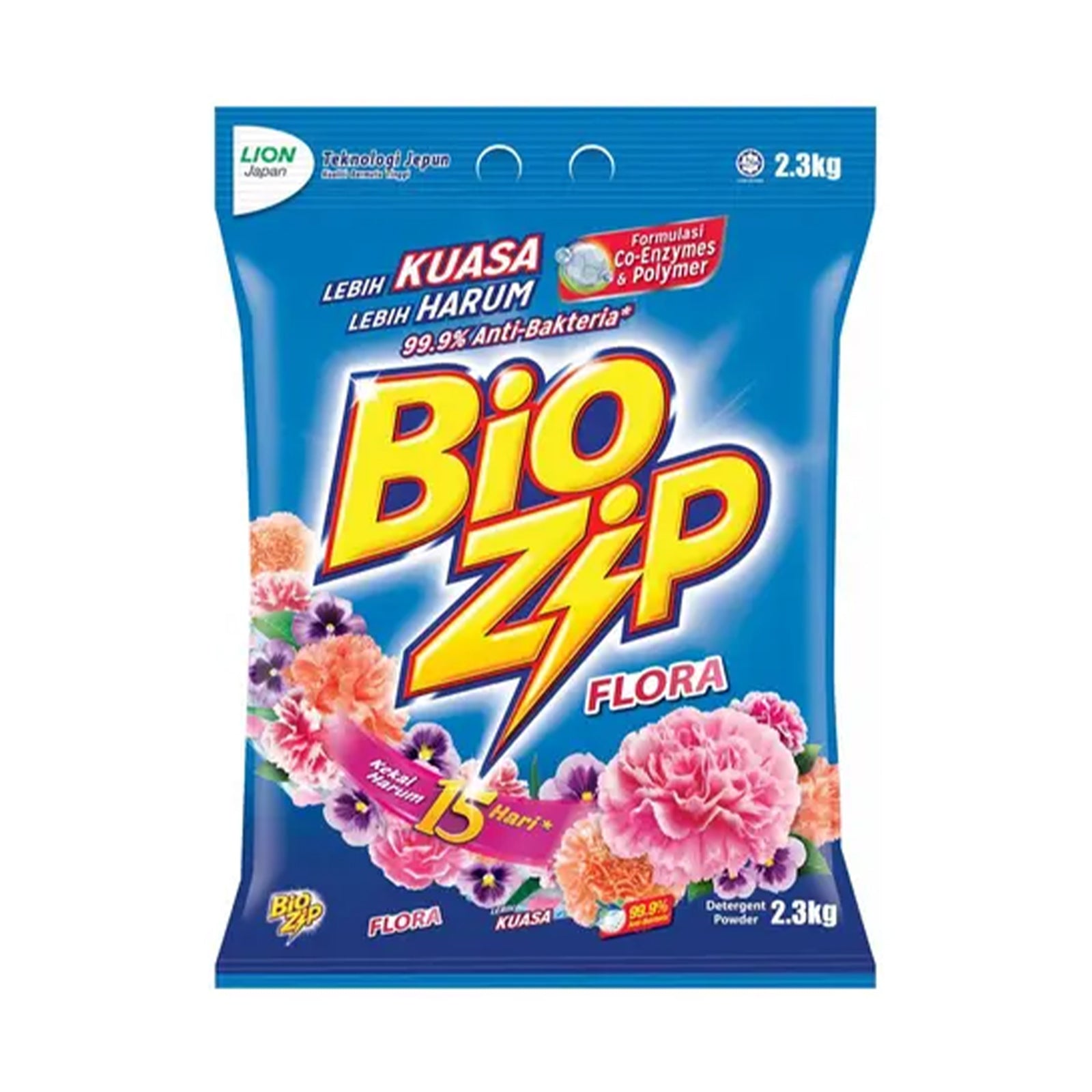 Bio Zip Flora Detergent Powder 2.3kg