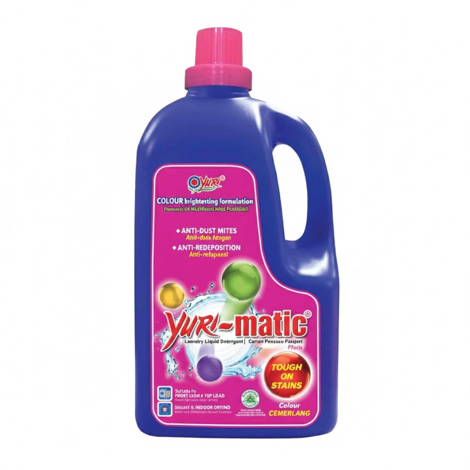 Yuri Matic Liquid Detergent Colour 2.8kg