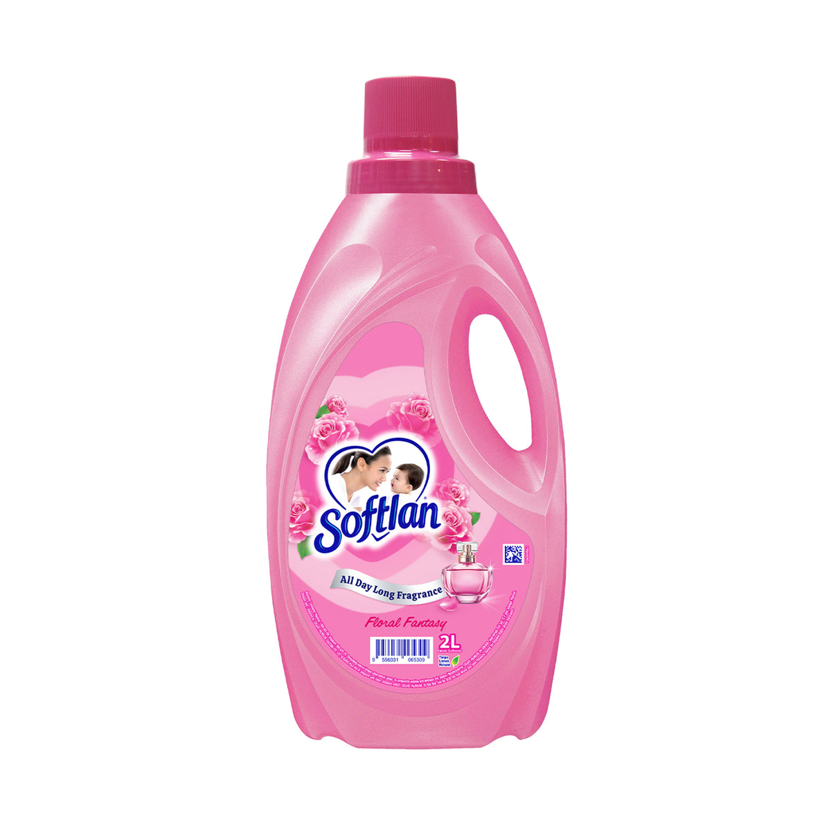 Softlan Anti Wrinkles Floral Fantasy Fabric Conditioner 2L