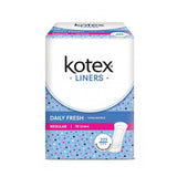 Kotex Regular Unscented Fresh Liners 32sheet/pack